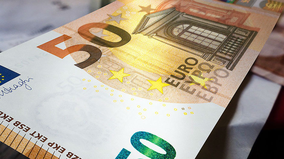 Нови изглед новчанице од 50 евра