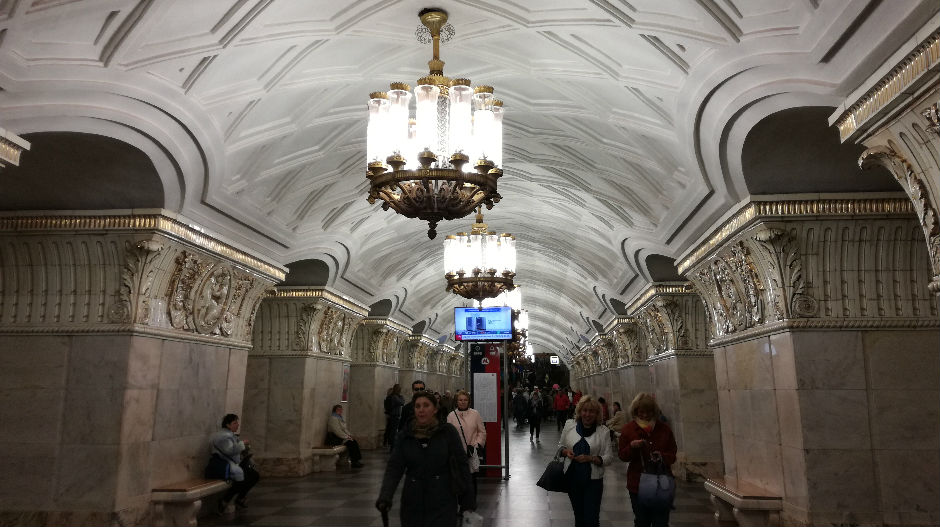 Добро пажаловат на путовање метроом у Москви
