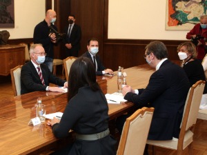 Вучић и Брату о сарадњи Србије и ОЕБС-а