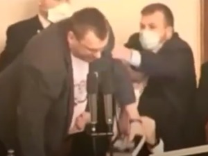 Туча и увреде у чешком парламенту