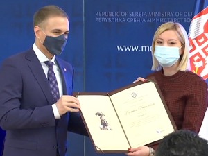 Медија центар "Одбрана" обележио свој дан – додељена награда новинарки РТС-а Биљани Радуловић