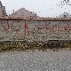 Графит "УЧК Косово" на зиду у Гораждевцу