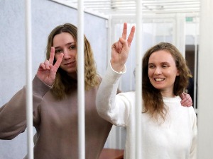 Белорусија – новинарке које су извештавале са протеста осуђене на затвор