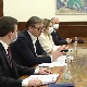 Вучић са министром спољних послова Северне Македоније