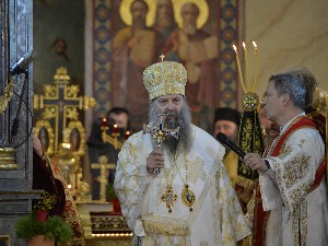 Патријарх српски Порфирије устоличен у Саборној цркви у Београду