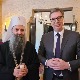Вучић са патријархом Порфиријем