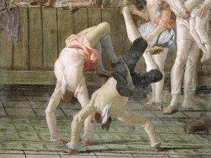 Мале тајне великих слика: Пулчинело и акробате – Ђандоменико Тијеполо, 9-14