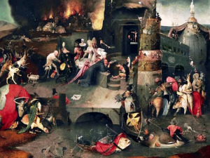 Мале тајне великих слика: Искушење Светог Антонија – Хијеронимус Бош, 10-14