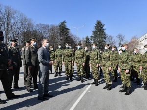 Стефановић присуствовао промоцији најмлађих резервних официра