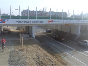 Завршен надвожњак у Темеринској улици у Новом Саду