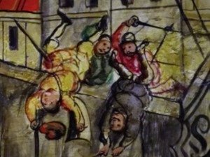 Rat za Beograd, japanskim stilom naslikan, karipskim biserima ukrašen, meksičkom rukom načinjen Rat za Beograd, japanskim stilom naslikan, karipskim biserima ukrašen, meksičkom rukom načinjen