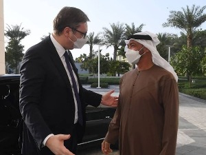Вучић се састао са принцом престолонаследником Абу Дабија 