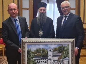 Патријарх Порфирије са лидерима ДФ-а: СПЦ цени борбу против спорног Закона о слободи вероисповести