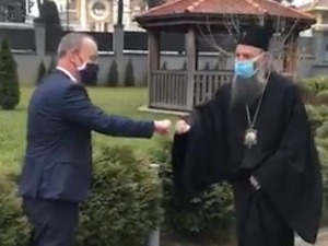 Годфри тражио благослов патријарха за унапређење односа Србије и САД