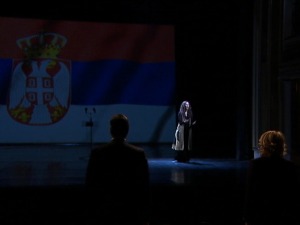 Дан сећања на 17. март 2004 - погром на Косову и Метохији, пренос из Народног позоришта