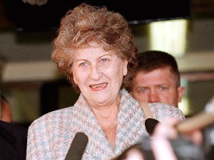 Биљана Плавшић у болници због коронавируса