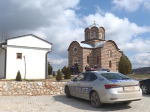 Обијена православна црква код Гњилана