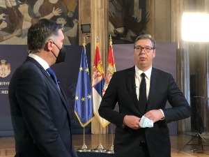 Вучић за Си-Ен-Ен: Први фактор успеха вакцинације у Србији – инвестирање у дигитализацију