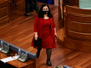 Вјоса Османи изабрана за председницу привремених институција у Приштини