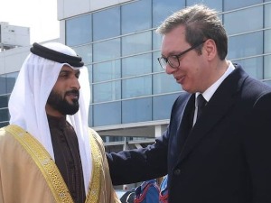 Вучић лично испратио сина и изасланика краља Бахреина