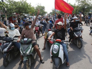 Мјанмар, ухапшен вођа протеста против војног режима