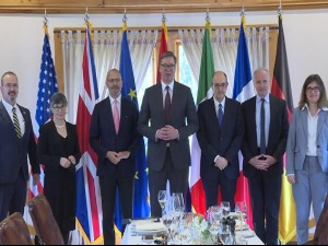 Вучић с представницима Квинте: Уверен сам да Србија може брже ка ЕУ