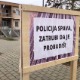 Полиција у Грачаници уклонила билборд са натписом "Полиција спава, затруби да је пробудиш"