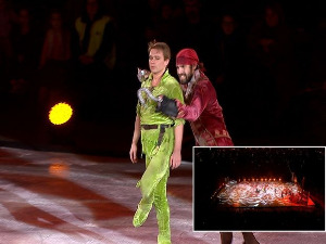 Петар Пан на леду