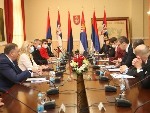 Државни врх у посети Бањалуци, одржана седница Савета за сарадњу Републике Српске и Србије