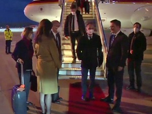 Хајко Мас допутовао у званичну посету Србији