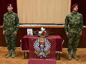 Комеморација Огњену Трајковићу, који је погинуо приликом извођења падобранског скока