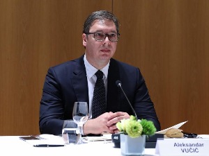 Вучић допутовао у Брисел