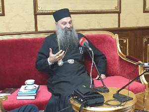 Патријарх Порфирије: Човек је човеку вук, а сви смо иконе Божје – верујем у заједнички живот народа Патријарх Порфирије: Човек је човеку вук, а сви смо иконе Божје – верујем у заједнички живот народа