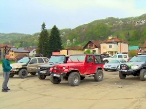 Првомајска џипијада авантуриста у Ивањици за набавку протезе за ногу Тањи Лишанин 