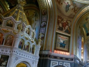 Благодатни огањ стигао у Москву