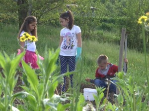Наша школска башта у Трудељу по методу очигледности
