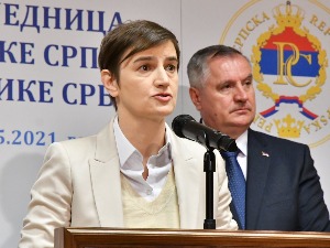 Брнабић: Србија издваја 484 милиона евра за пројекте у Републици Српској