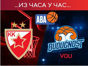Звезда након драме савладала Будућност и повела са 2:0 у финалној серији