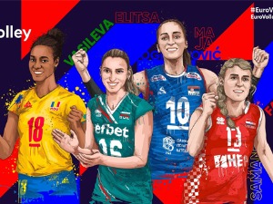 Одбојкашице са Русијом, Француском, Бих, Азербејџаном и Белгијом