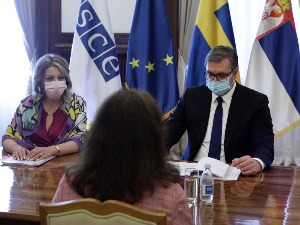 Вучић и Линде о инвестицијама Шведске у Србији