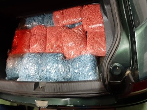 Заплењено 67 килограма дроге, кријумчари се нису ни трудили да је сакрију