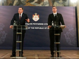 Званичници Србије и Републике Српске о високом представнику БиХ у среду