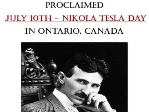 Парламент Онтарија прогласио Дан Николе Тесле