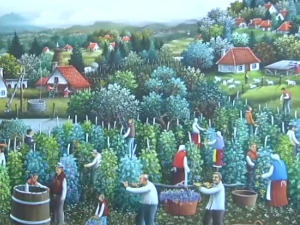 Бајковити сеоски мотиви на сликама Драгана Михаиловића  на „Секином салашу“ 