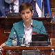 Брнабићева у Скупштини: Вредност устава Косова иста је као вредност устава моје Карабурме