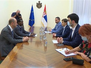 Брнабићева са новим шефом Светске банке у Србији