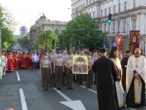 Спасовданска литија и молебан у Храму Светог Саве у Београду