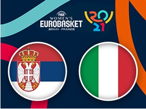 Кошарка (ж) - ЕП: Србија - Италија