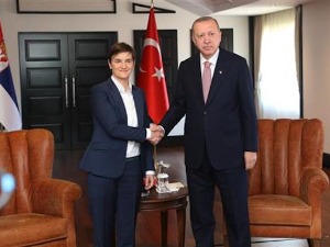 Брнабићева са Ердоганом, блиски односи две државе