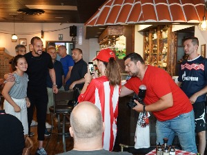 Ориле се песме црвено белих у част Милана Борјана